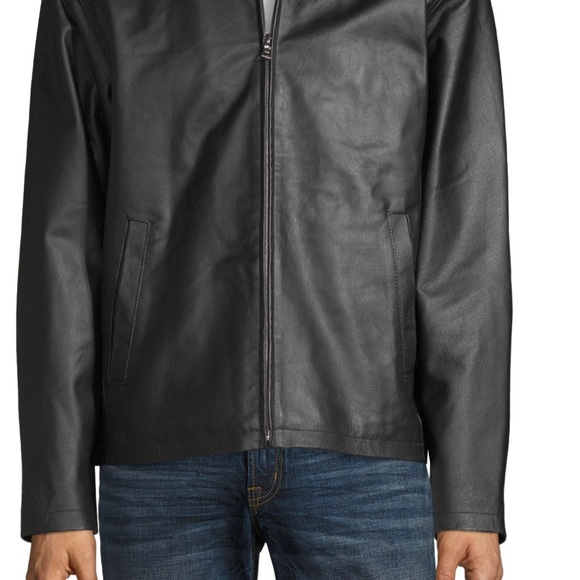 NWT Mens Size Medium Vintage Leather Jacket - Picture 8 of 10